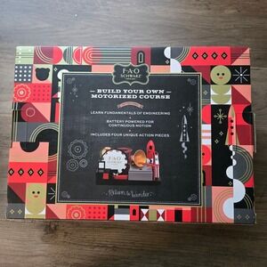 FAO Schwarz Build Your Own Motorized Marble Stunt Run 51 Piece Set